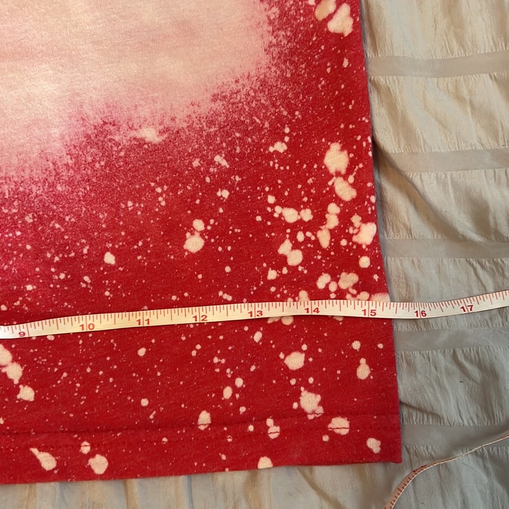 Donated Disney distressed bleached soft lightweight Christmas 4 parks fireworks - Picture 8 of 10